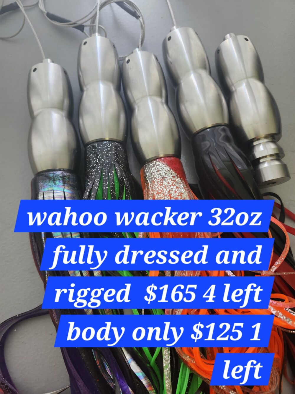 Wahoo Wacker Head Only - 32oz